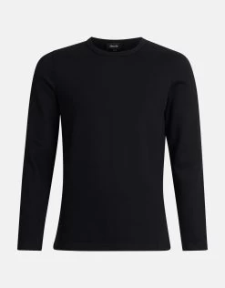 Structuur T-shirt Zwart -Kleding Verkoop 00 1097887 10