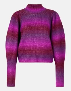 Space Dye Trui Paars 11 Space Dye Trui Paars -Kleding Verkoop 00 1097957 71