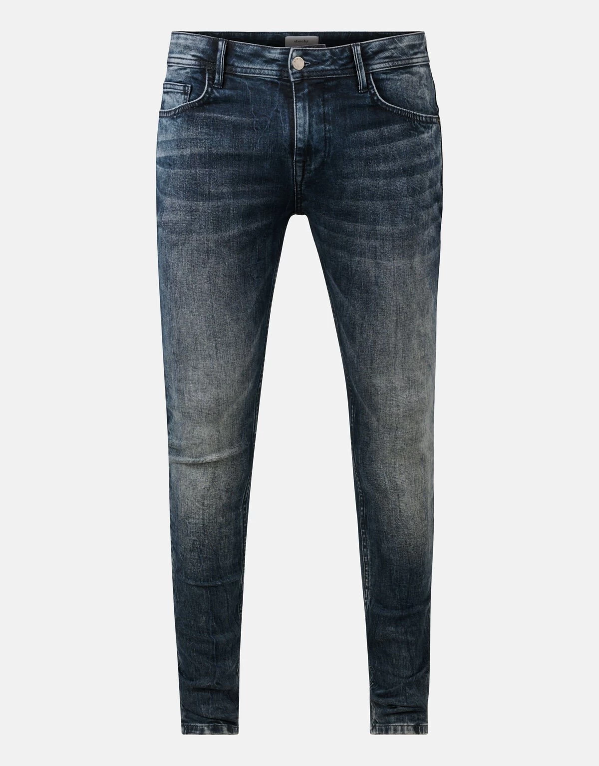 Skinny Jeans Blauw/Grijs L34 5 Skinny Jeans Blauw/Grijs L34 - Afbeelding 5