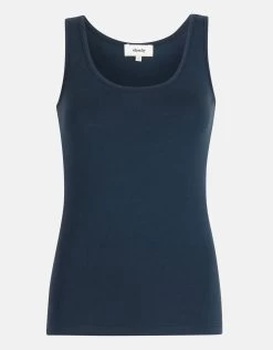 Basis Tanktop Donkerblauw 12 Basis Tanktop Donkerblauw -Kleding Verkoop 00 1098768 52