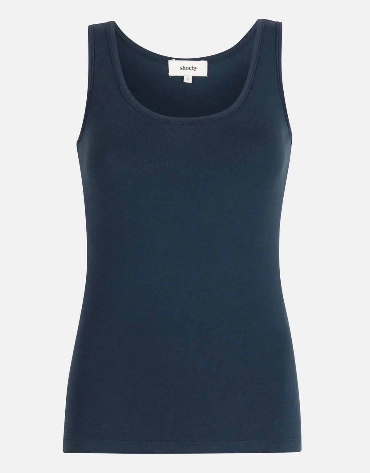Basis Tanktop Donkerblauw 5 Basis Tanktop Donkerblauw - Afbeelding 5