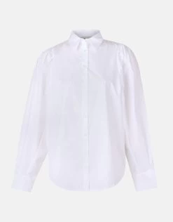 Klassieke Poplin Blouse Wit -Kleding Verkoop 00 1098852 1