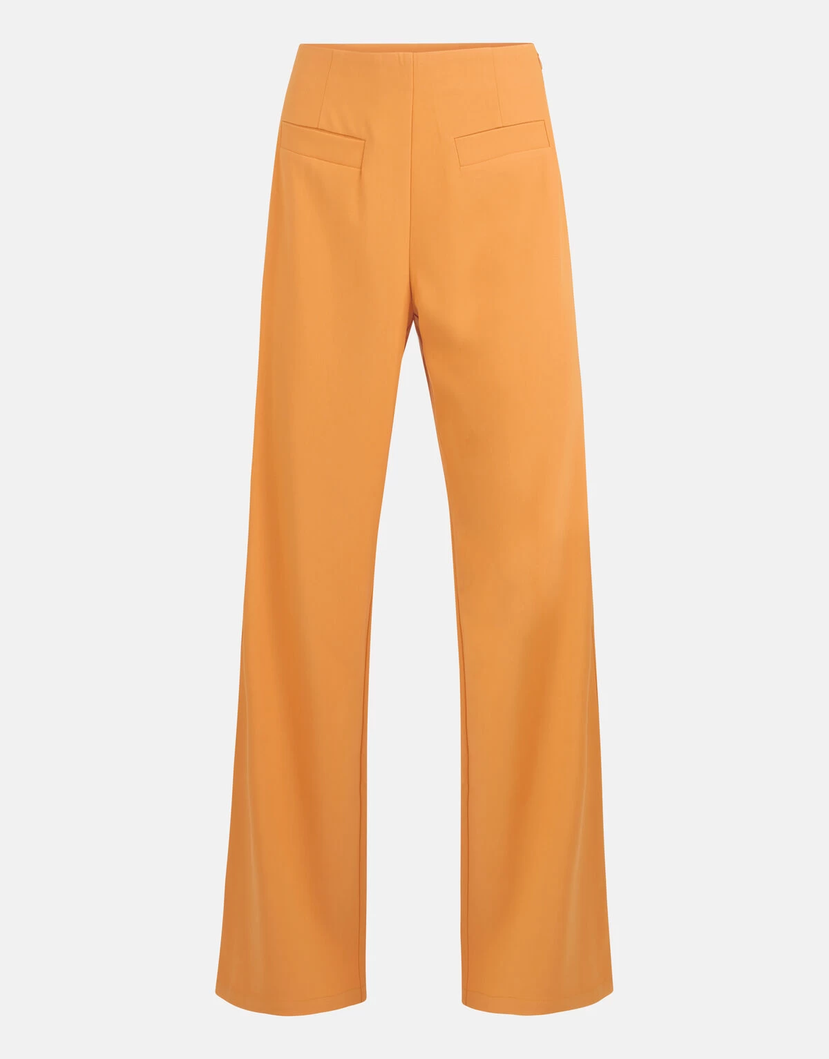 Wide Leg Pantalon Oranje 5 Wide Leg Pantalon Oranje - Afbeelding 5