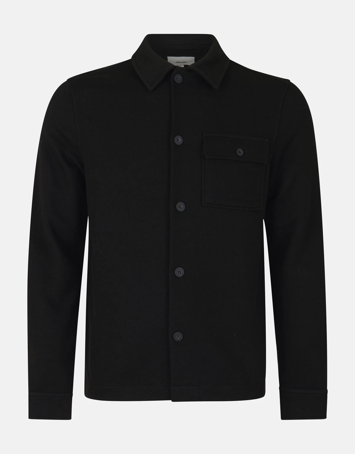 Overshirt Zwart 5 Overshirt Zwart - Afbeelding 5