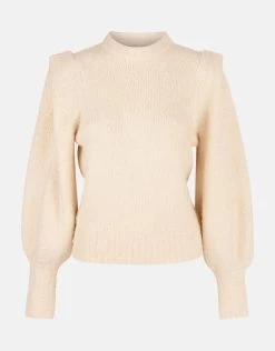 Boucle Trui Gebroken Wit -Kleding Verkoop 00 1099741 2