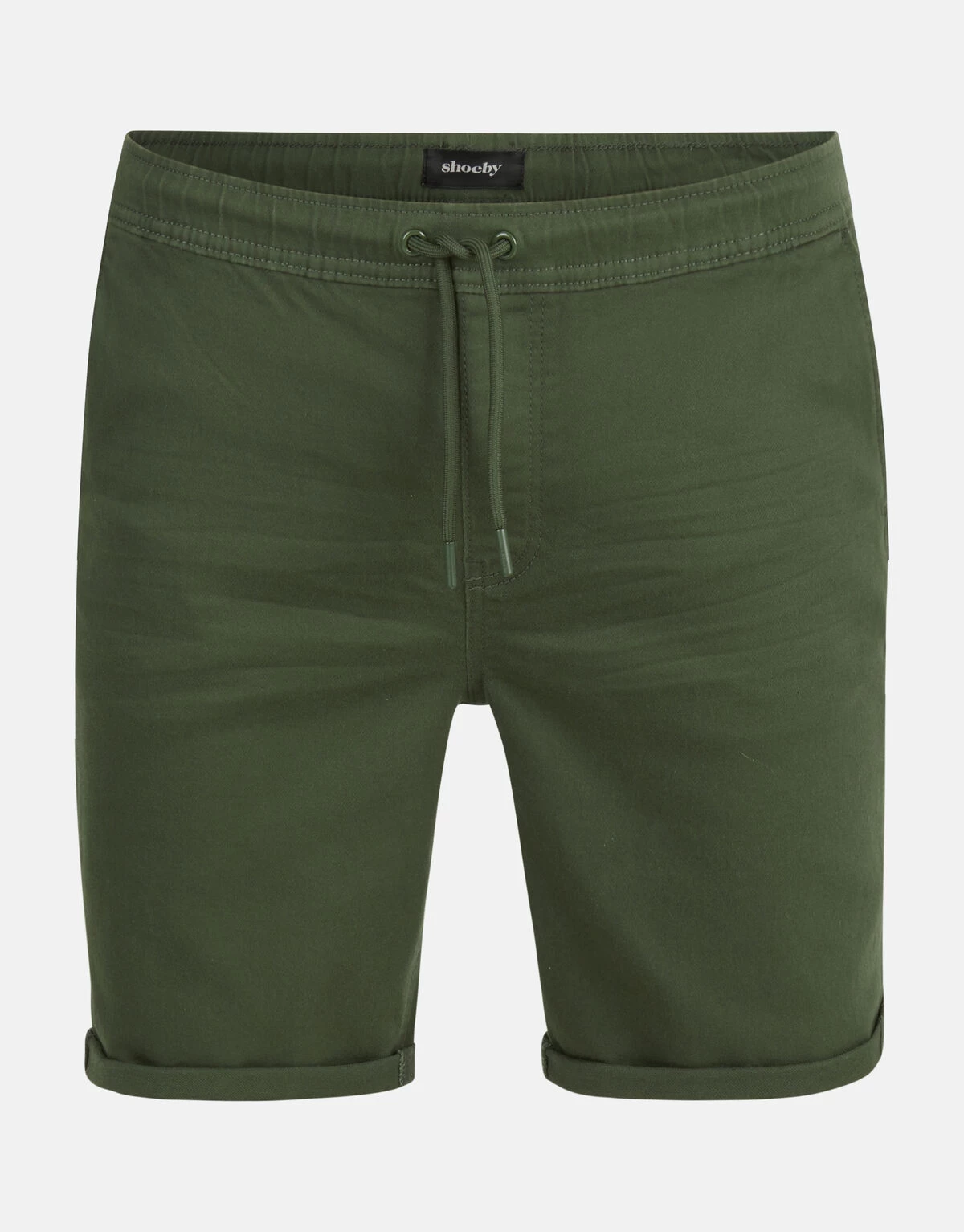 Jog Denim Short Olijfgroen 4 Jog Denim Short Olijfgroen - Afbeelding 4