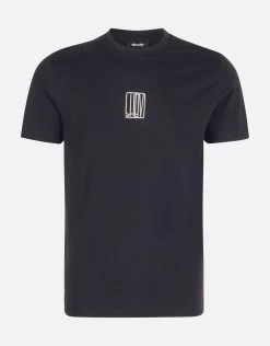 Tekst T-shirt Zwart -Kleding Verkoop 00 1100484 10