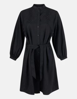 Jacquard Jurk Zwart -Kleding Verkoop 00 1100680 10