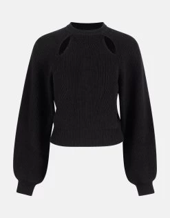 Cut Out Trui Zwart 11 Cut Out Trui Zwart -Kleding Verkoop 00 1100807 10