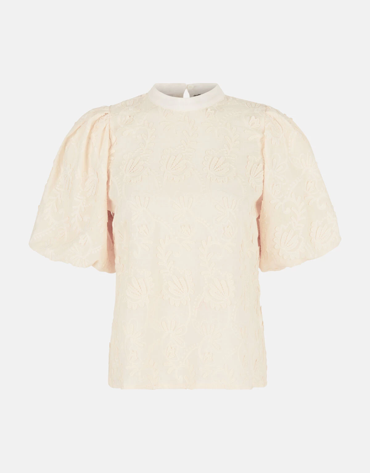 Embroidery Top Gebroken Wit 5 Embroidery Top Gebroken Wit - Afbeelding 5