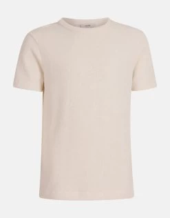 Boucle T-shirt Gebroken Wit -Kleding Verkoop 00 1101178 2