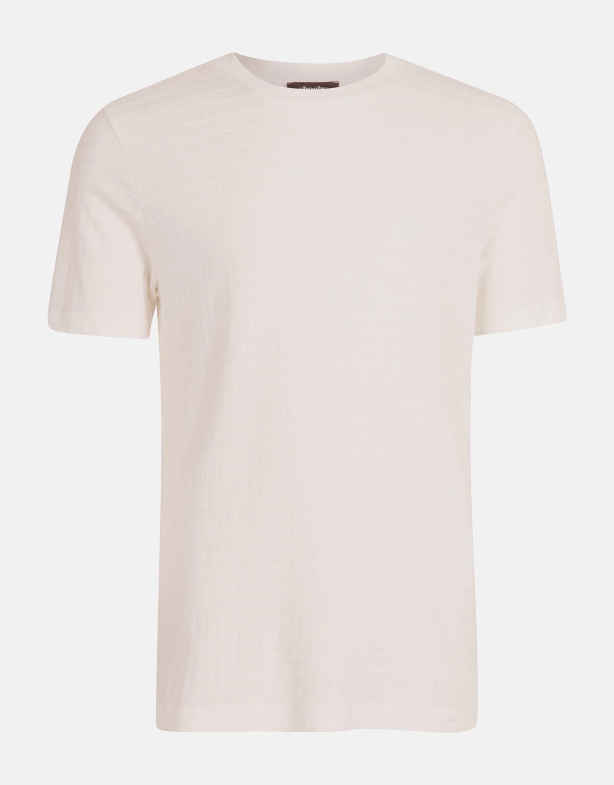 Structuur T-shirt Wit 5 Structuur T-shirt Wit - Afbeelding 5