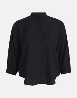 Relaxed Fit Blouse Zwart 11 Relaxed Fit Blouse Zwart -Kleding Verkoop 00 1101335 10