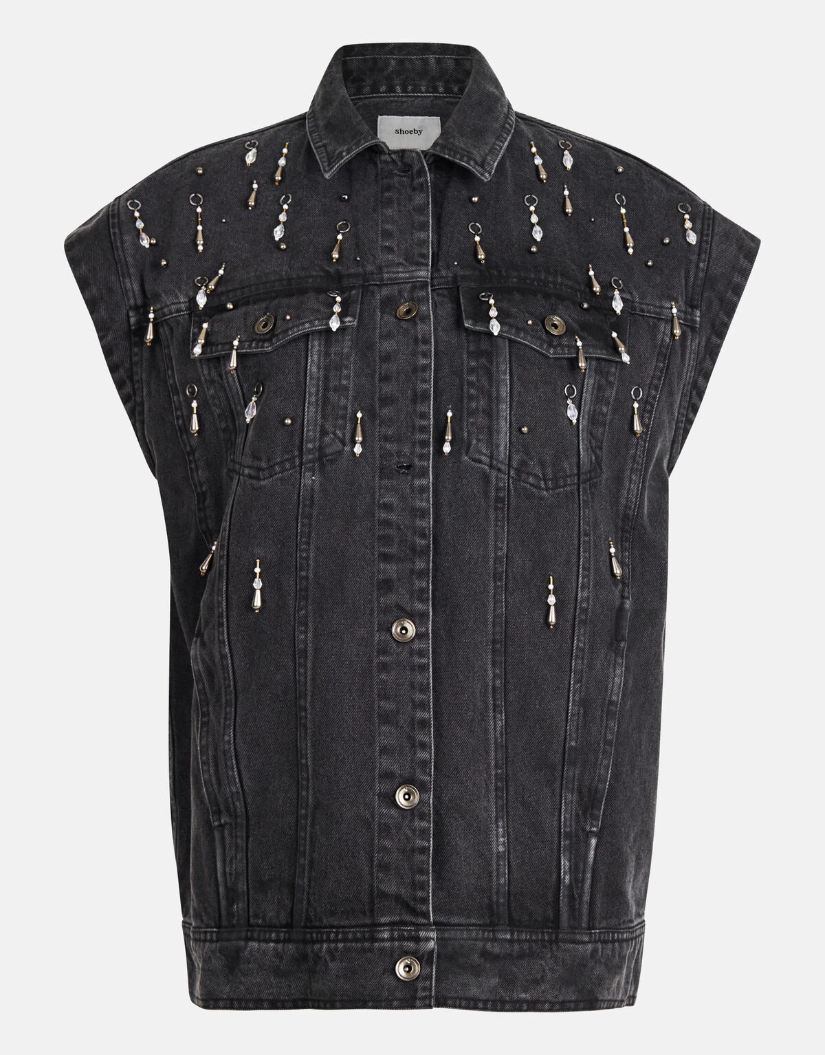 Rocky Denim Gilet Grijs 5 Rocky Denim Gilet Grijs - Afbeelding 5