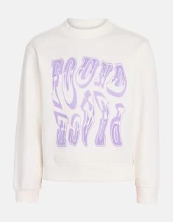 Western Sweater Gebroken Wit