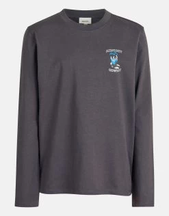 Fringe Longsleeve Donkergrijs -Kleding Verkoop 00 1101389 15