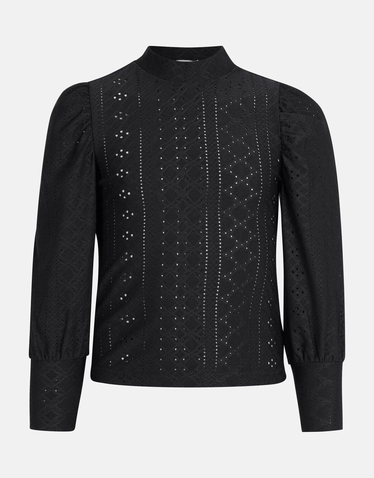 Embroidery Top Zwart 5 Embroidery Top Zwart - Afbeelding 5