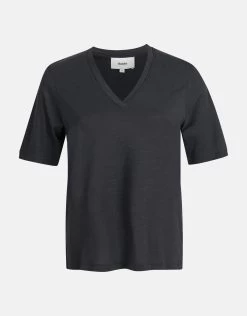 Basis V-hals T-shirt Zwart -Kleding Verkoop 00 1101408 10