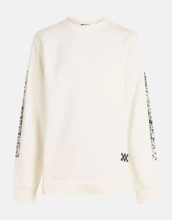 Printed Sweater Gebroken Wit -Kleding Verkoop 00 1101474 2