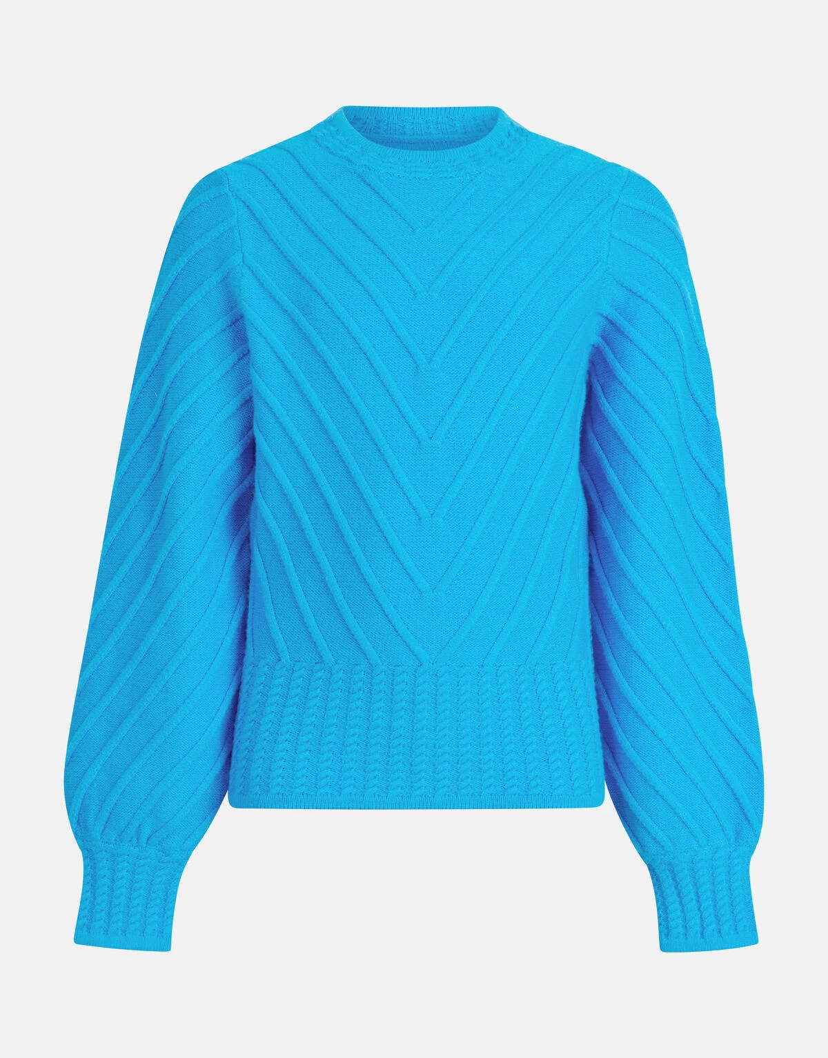 Diagonaal Trui Blauw 3 Diagonaal Trui Blauw - Afbeelding 3