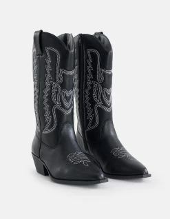 Western Laars Zwart -Kleding Verkoop 00 1101604 10