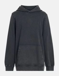 Washed Hoodie Donkergrijs