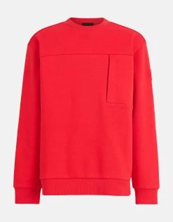Pocket Sweater Rood 12 Pocket Sweater Rood -Kleding Verkoop 00 1102066 21