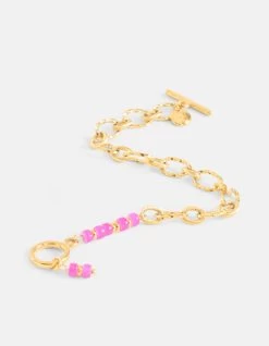 Beaded Chain Armband Goud -Kleding Verkoop 00 1102286 47