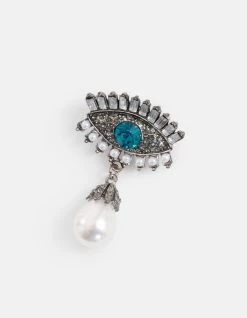 Parel Broche Zilver -Kleding Verkoop 00 1102295 17