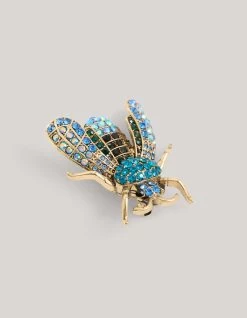 Insect Broche Blauw 6 Insect Broche Blauw -Kleding Verkoop 00 1102296 51