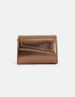 Metallic Mini Tas Bruin -Kleding Verkoop 00 1102311 81