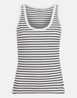 Gestreepte Tanktop Zwart/Wit 11 Gestreepte Tanktop Zwart/Wit -Kleding Verkoop 00 1102353 4