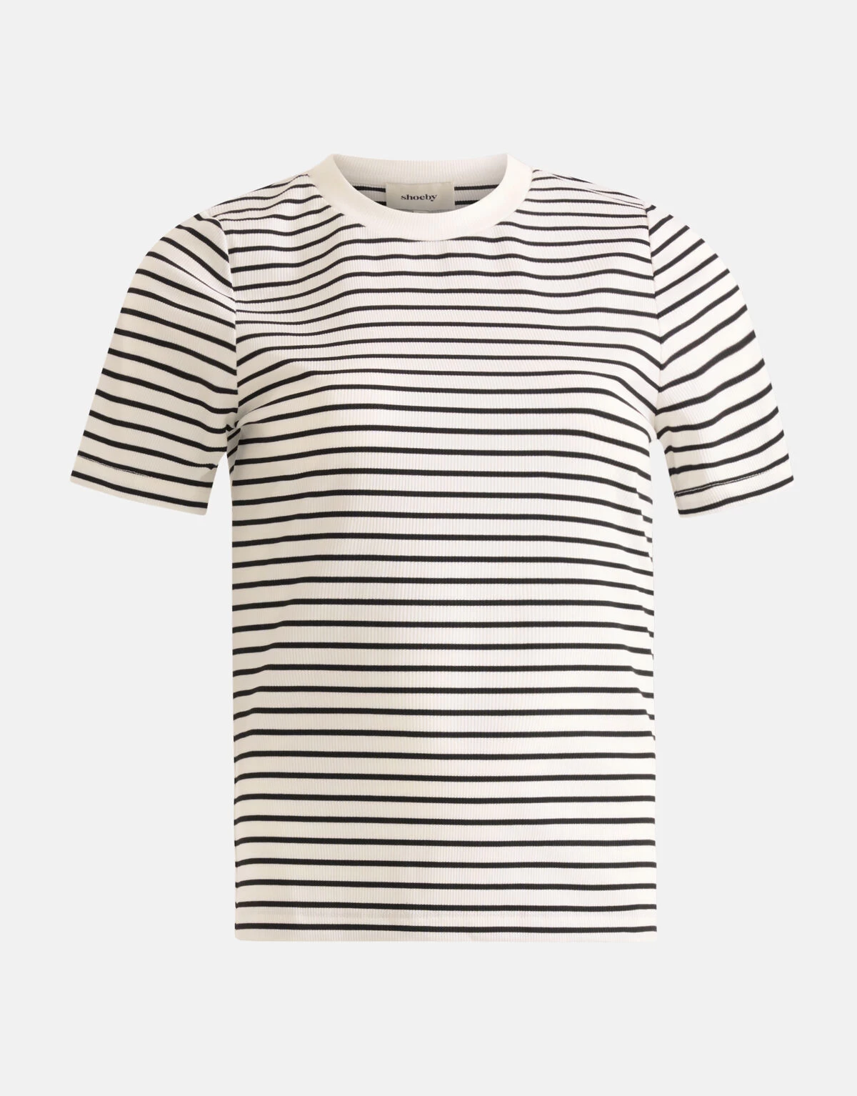 Gestreepte Top Zwart/Wit 5 Gestreepte Top Zwart/Wit - Afbeelding 5