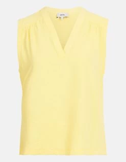 Jacquard Top Geel -Kleding Verkoop 00 1102547 41