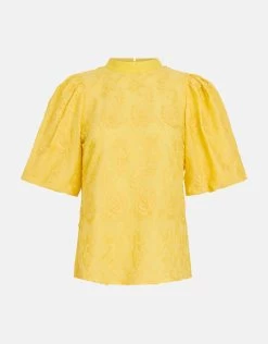 Embroidery Top Geel 11 Embroidery Top Geel -Kleding Verkoop 00 1102609 41