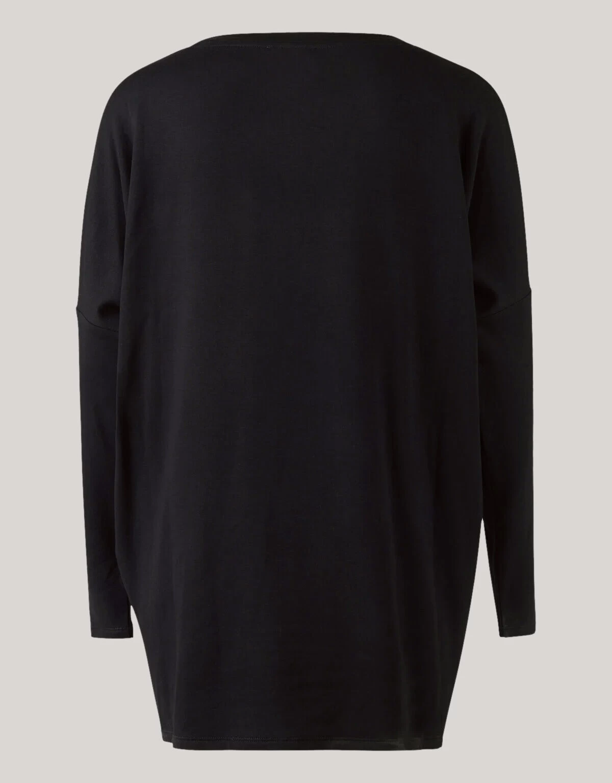 Basis Oversized Top Zwart 6 Basis Oversized Top Zwart - Afbeelding 6