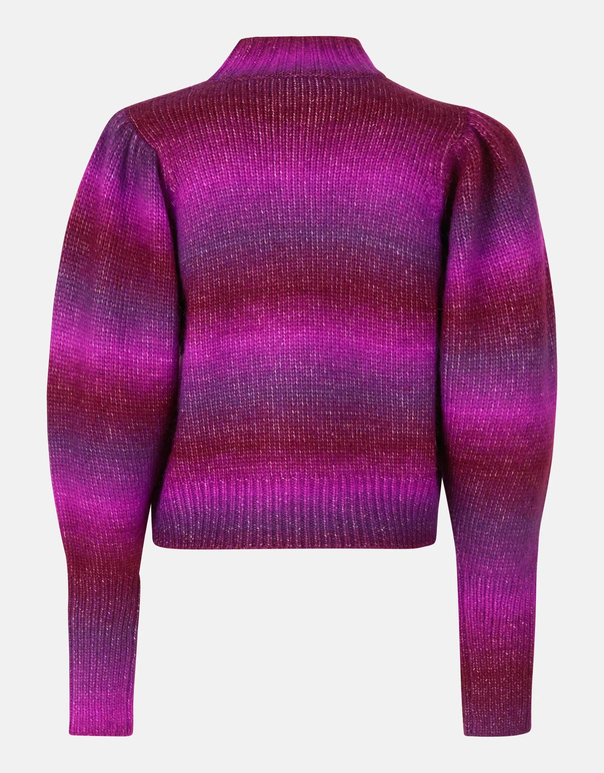 Space Dye Trui Paars 6 Space Dye Trui Paars - Afbeelding 6