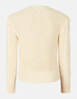 Cable Trui Gebroken Wit -Kleding Verkoop 01 1098180 2