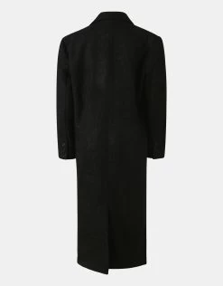 Sterke Schouder Jas Zwart -Kleding Verkoop 01 1098342 10