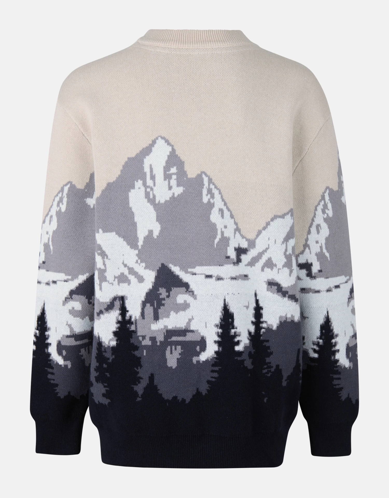 Landschap Trui Grijs 3 Landschap Trui Grijs - Afbeelding 3