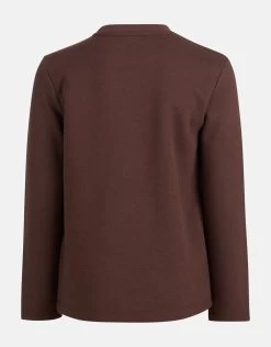 Structuur T-shirt Bruin -Kleding Verkoop 01 1099071 82