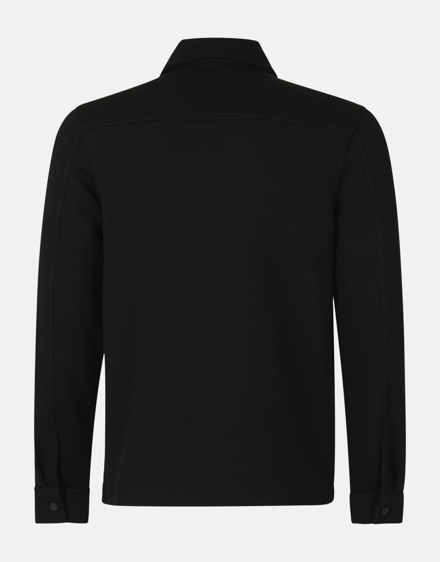 Overshirt Zwart 6 Overshirt Zwart - Afbeelding 6