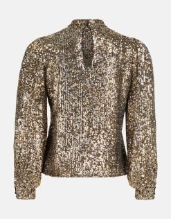 Pailletten Top Goud/Zilver -Kleding Verkoop 01 1099181 47