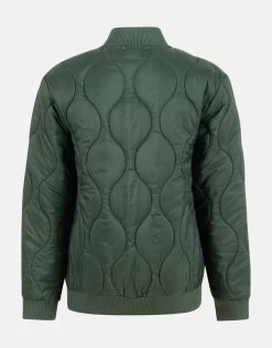 Wavy Padded Jack Donkergroen -Kleding Verkoop 01 1100006 32