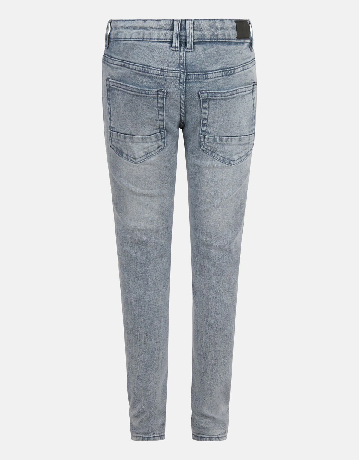 Biker Skinny Jeans Blauw/Grijs 5 Biker Skinny Jeans Blauw/Grijs - Afbeelding 5