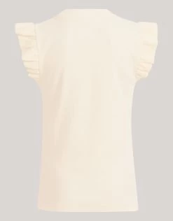 Ruffle Rib Top Gebroken Wit 13 Ruffle Rib Top Gebroken Wit -Kleding Verkoop 01 1100207 1
