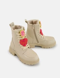 Patch Laarzen Beige 8 Patch Laarzen Beige -Kleding Verkoop 01 1100613 87