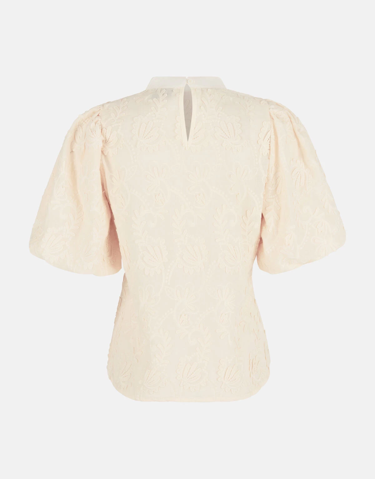 Embroidery Top Gebroken Wit 6 Embroidery Top Gebroken Wit - Afbeelding 6