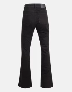 Flared Rinsed Denim Jeans Zwart 14 Flared Rinsed Denim Jeans Zwart -Kleding Verkoop 01 1100884 10