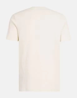 Structuur T-shirt Gebroken Wit -Kleding Verkoop 01 1101190 2